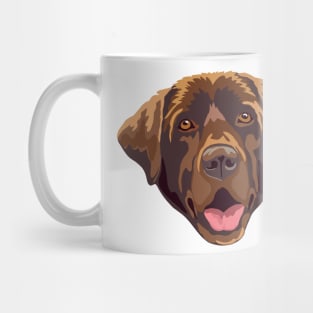 Chocolate Labrador Mug